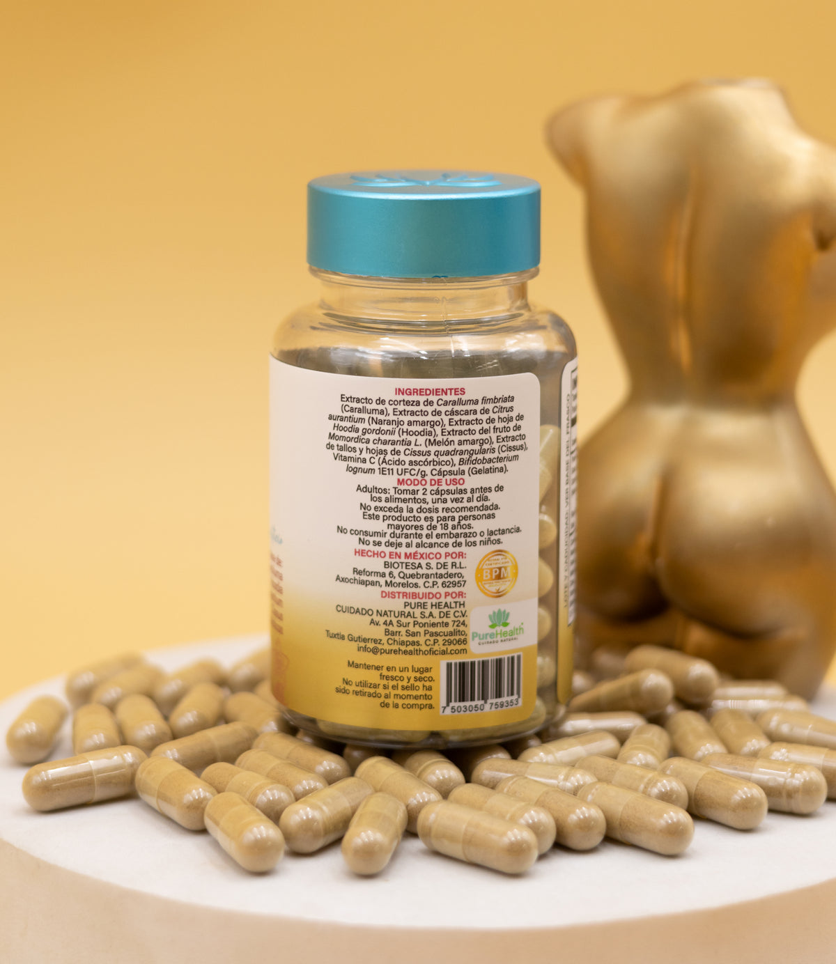 Pure LC Golden Caps